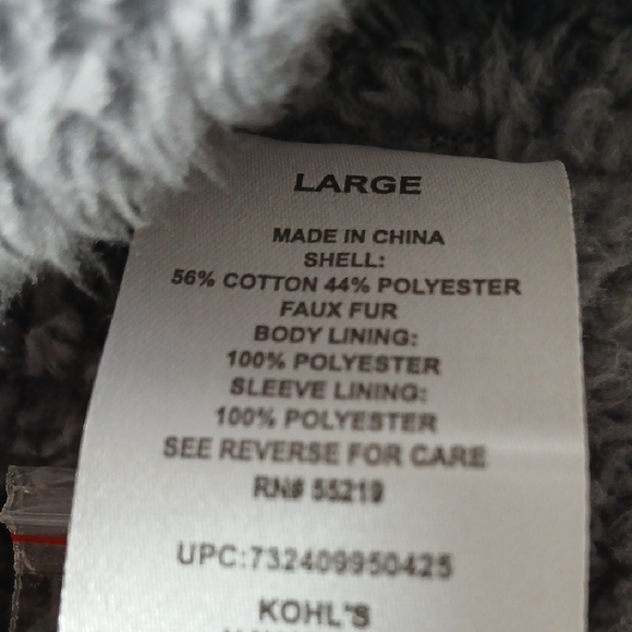 Tony Hawk Gray and Purple Fleece Jacket - Picture 13 of 15